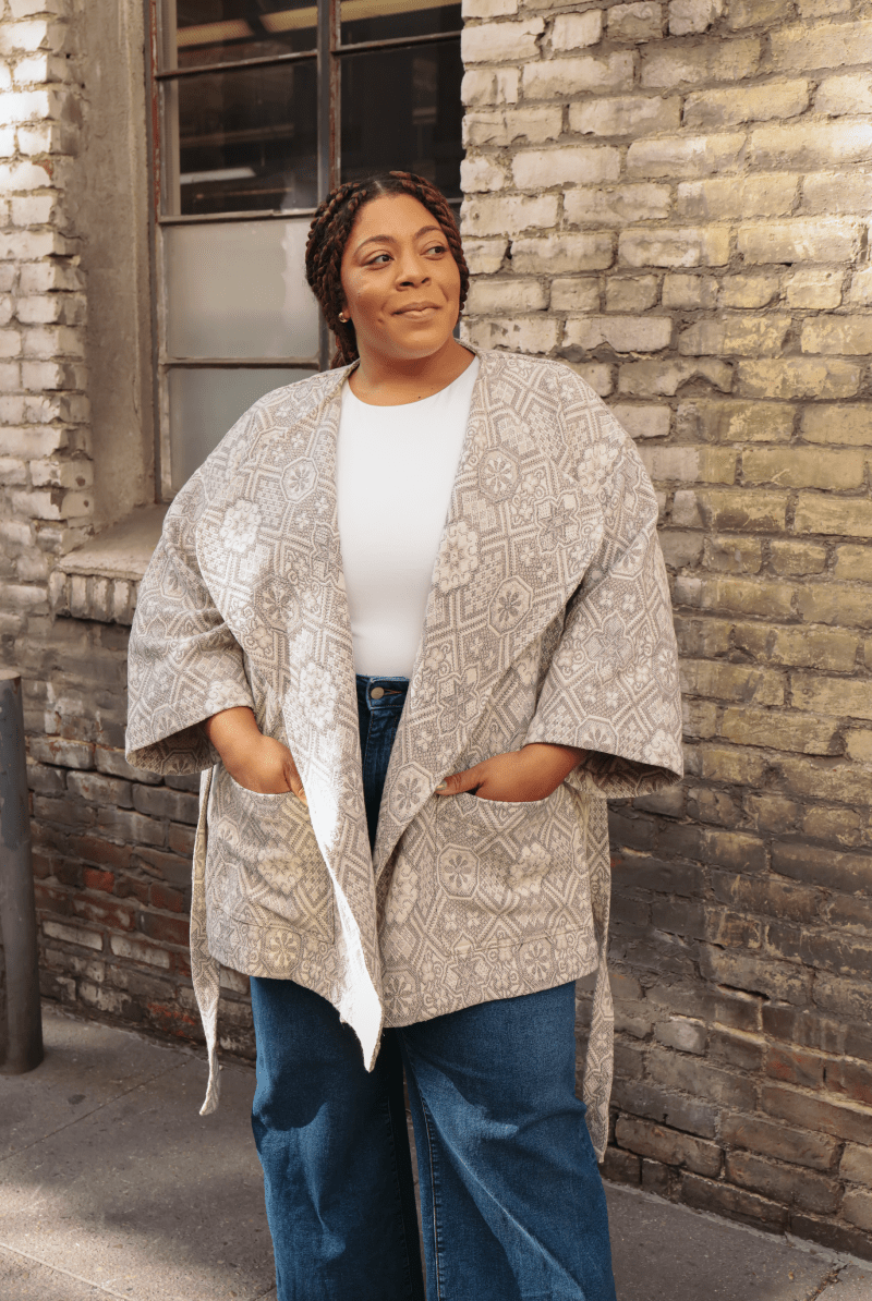 The Mosaic Coat - READY - TO - SHIP - OddBird Co.