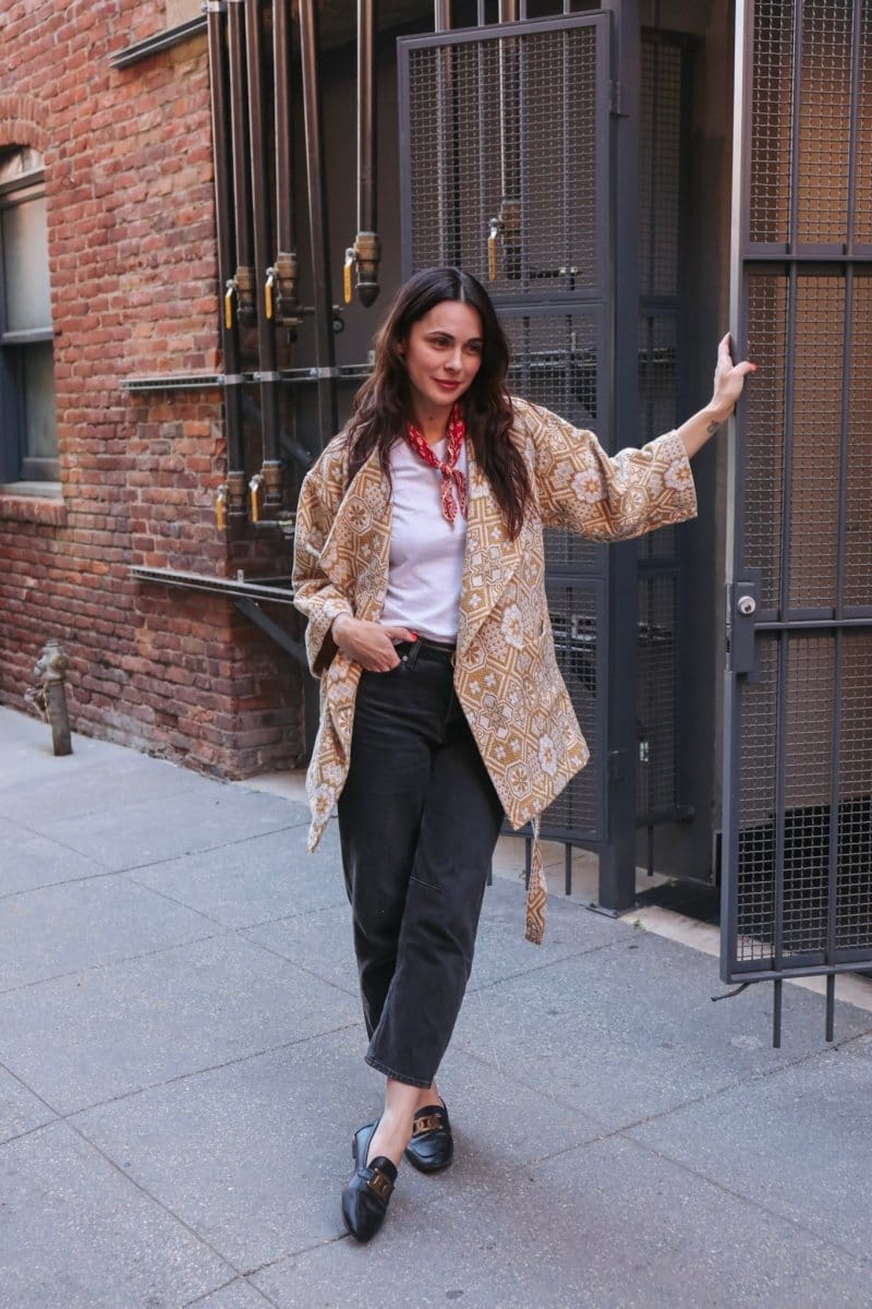 OddBird Loungewear The Mosaic Coat- MADE TO ORDER