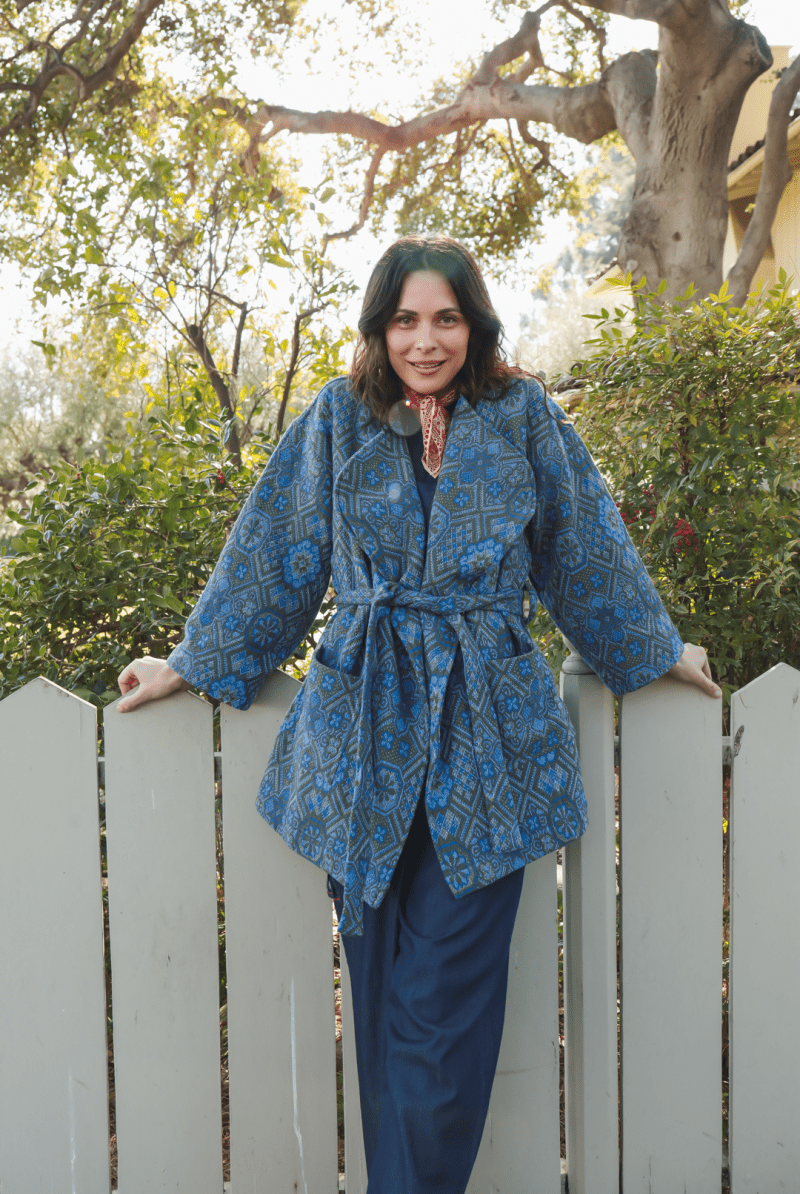 The Mosaic Coat - READY - TO - SHIP - OddBird Co.