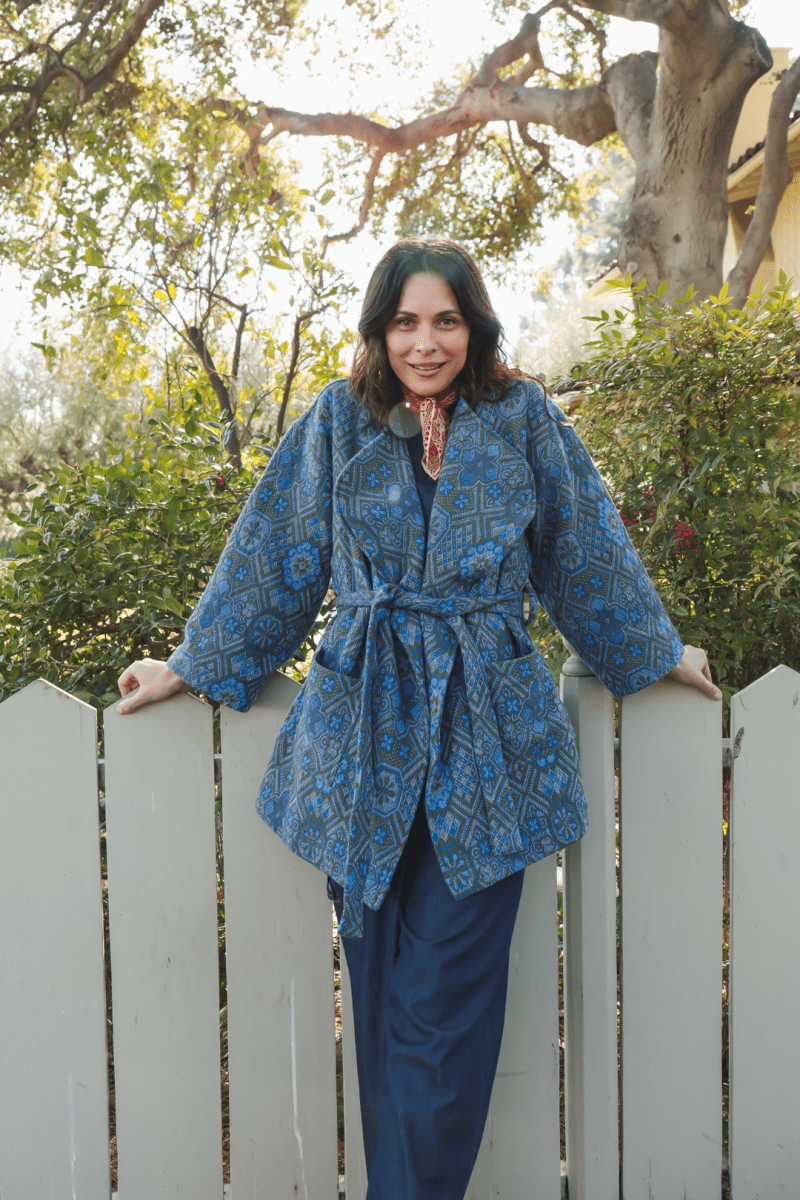 The Mosaic Coat - READY - TO - SHIP - OddBird Co.
