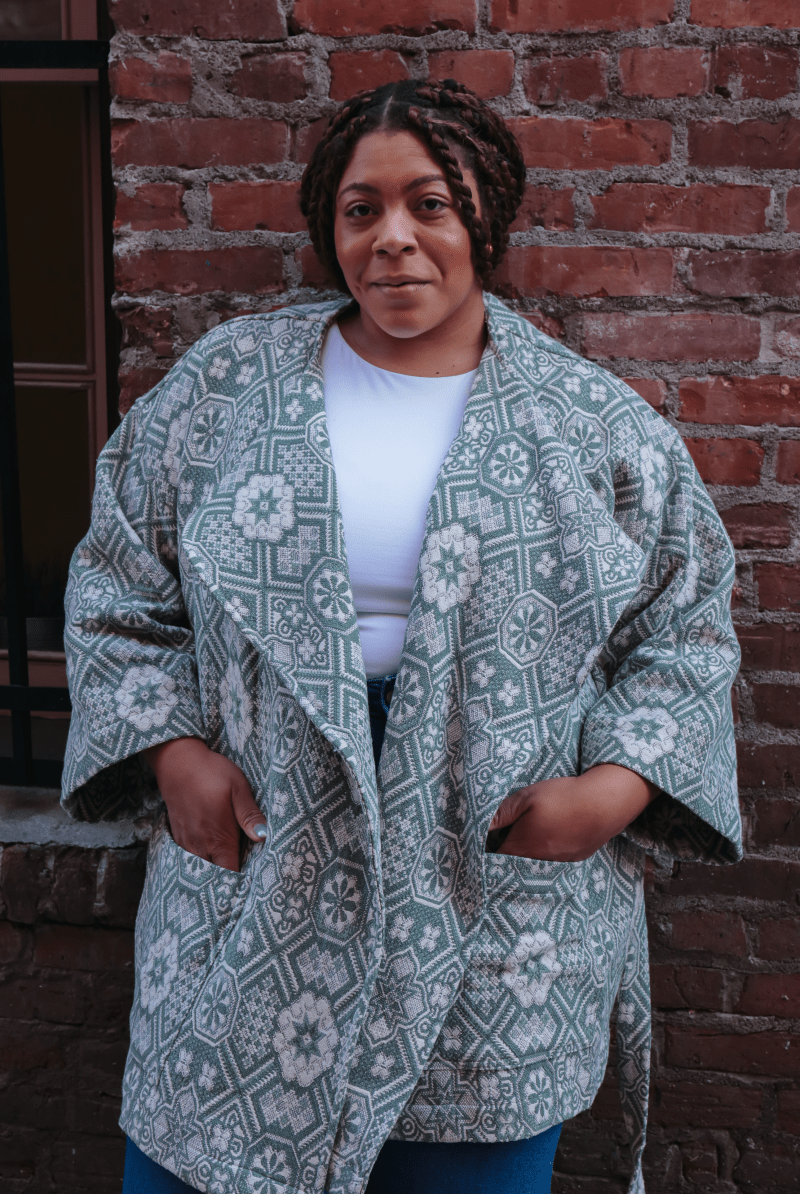 OddBird Loungewear The Mosaic Coat- READY-TO-SHIP (Copy)