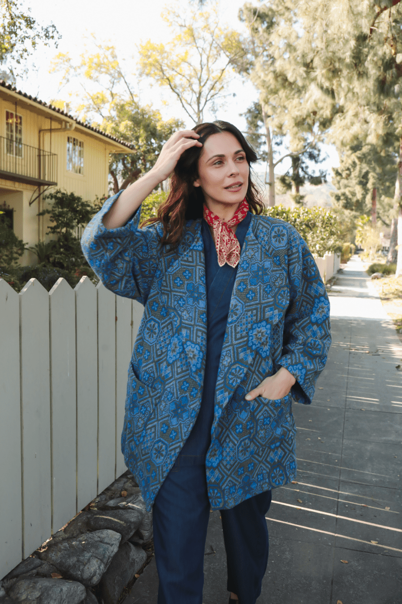 The Mosaic Coat - READY - TO - SHIP - OddBird Co.
