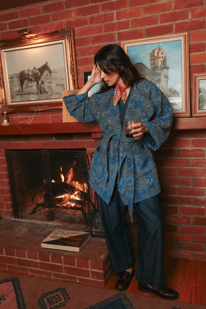 OddBird Loungewear The Mosaic Coat- MADE TO ORDER