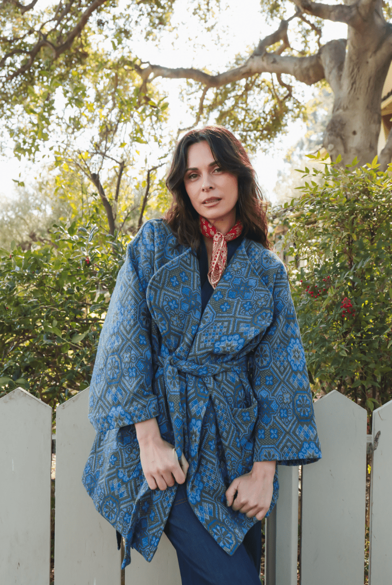 The Mosaic Coat - READY - TO - SHIP - OddBird Co.