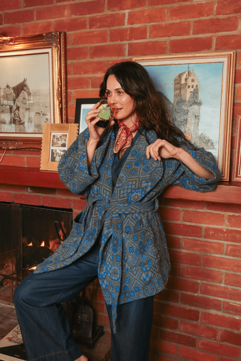 OddBird Loungewear The Mosaic Coat- MADE TO ORDER