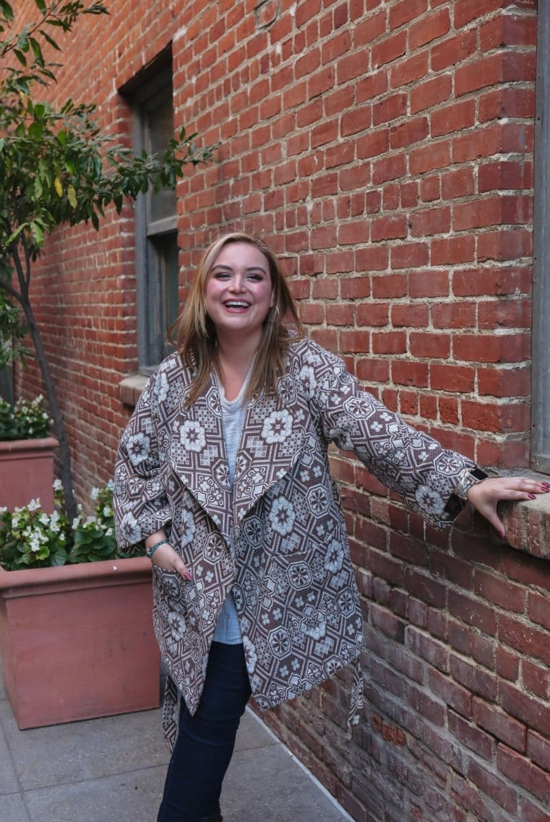 OddBird Loungewear The Mosaic Coat- MADE TO ORDER