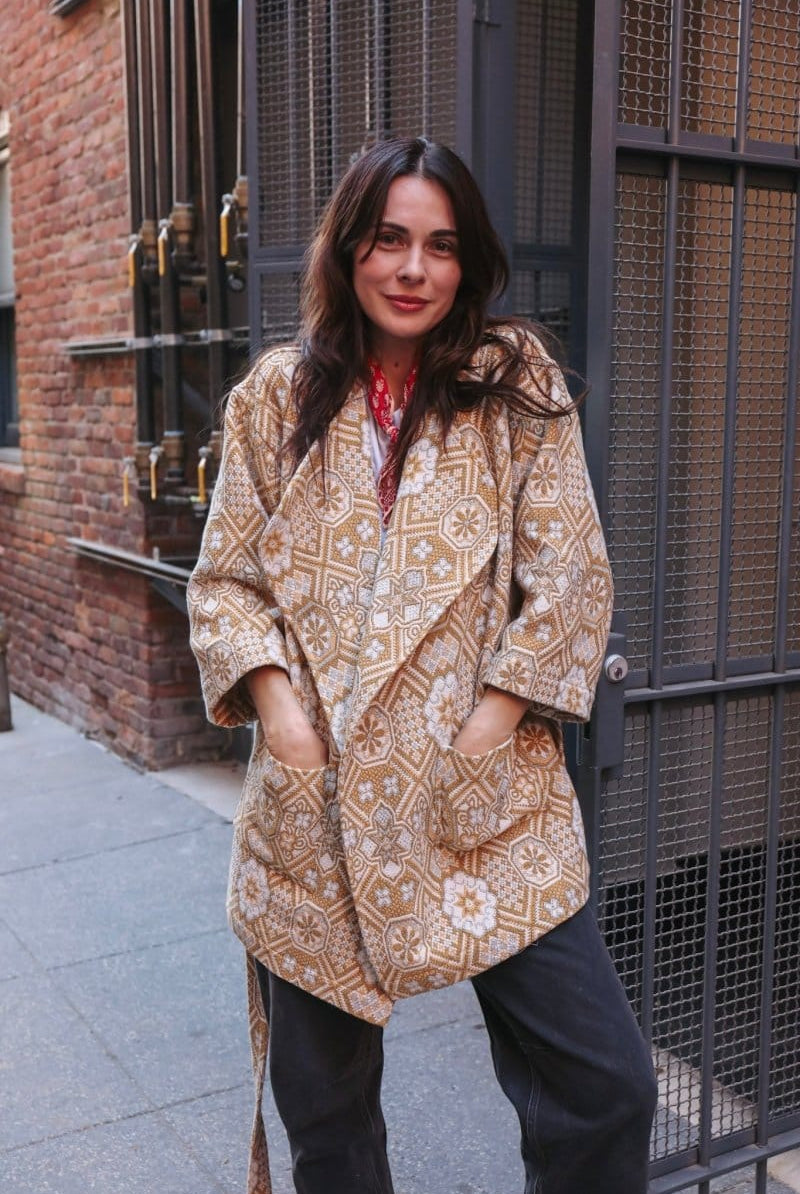 OddBird Loungewear The Mosaic Coat- MADE TO ORDER