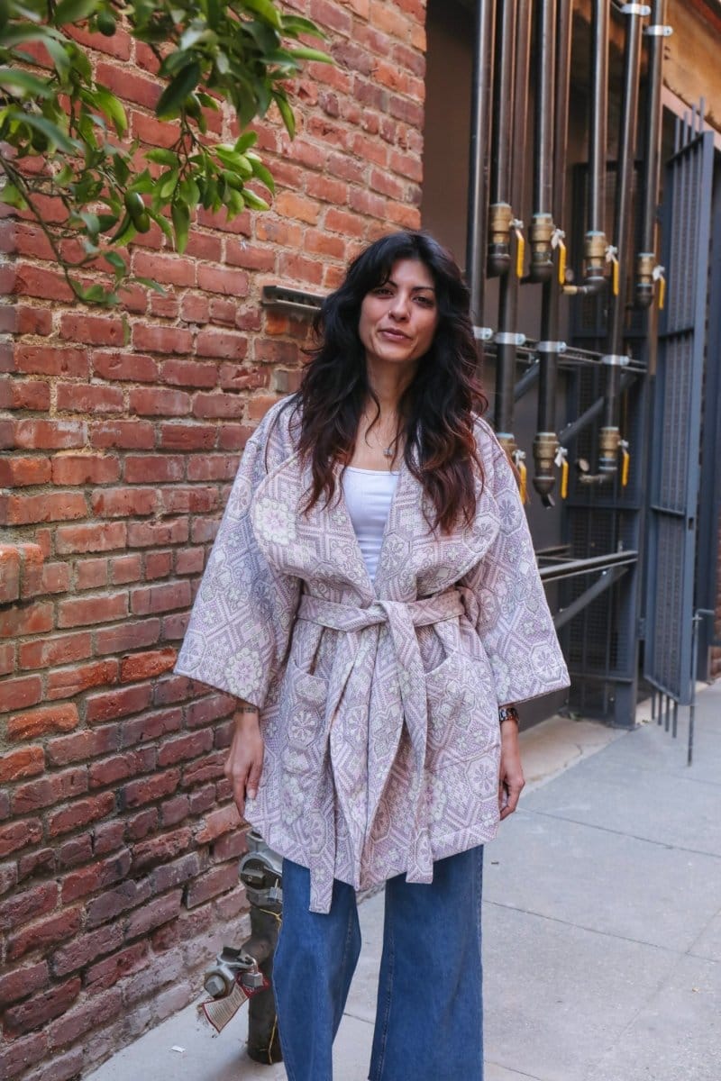 OddBird Loungewear The Mosaic Coat- MADE TO ORDER