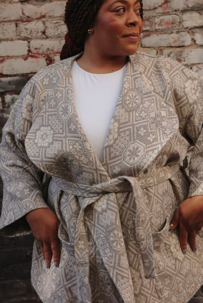 The Mosaic Coat - READY - TO - SHIP - OddBird Co.