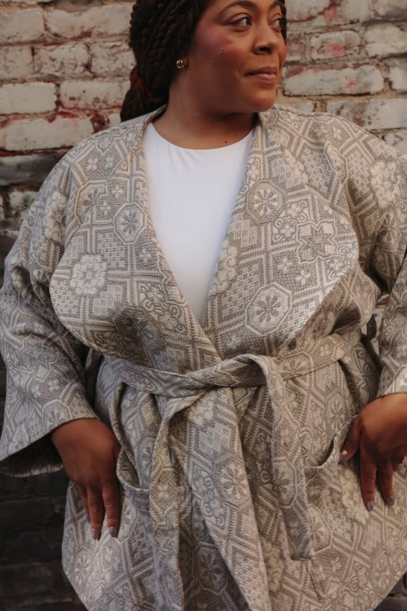 The Mosaic Coat - READY - TO - SHIP - OddBird Co.