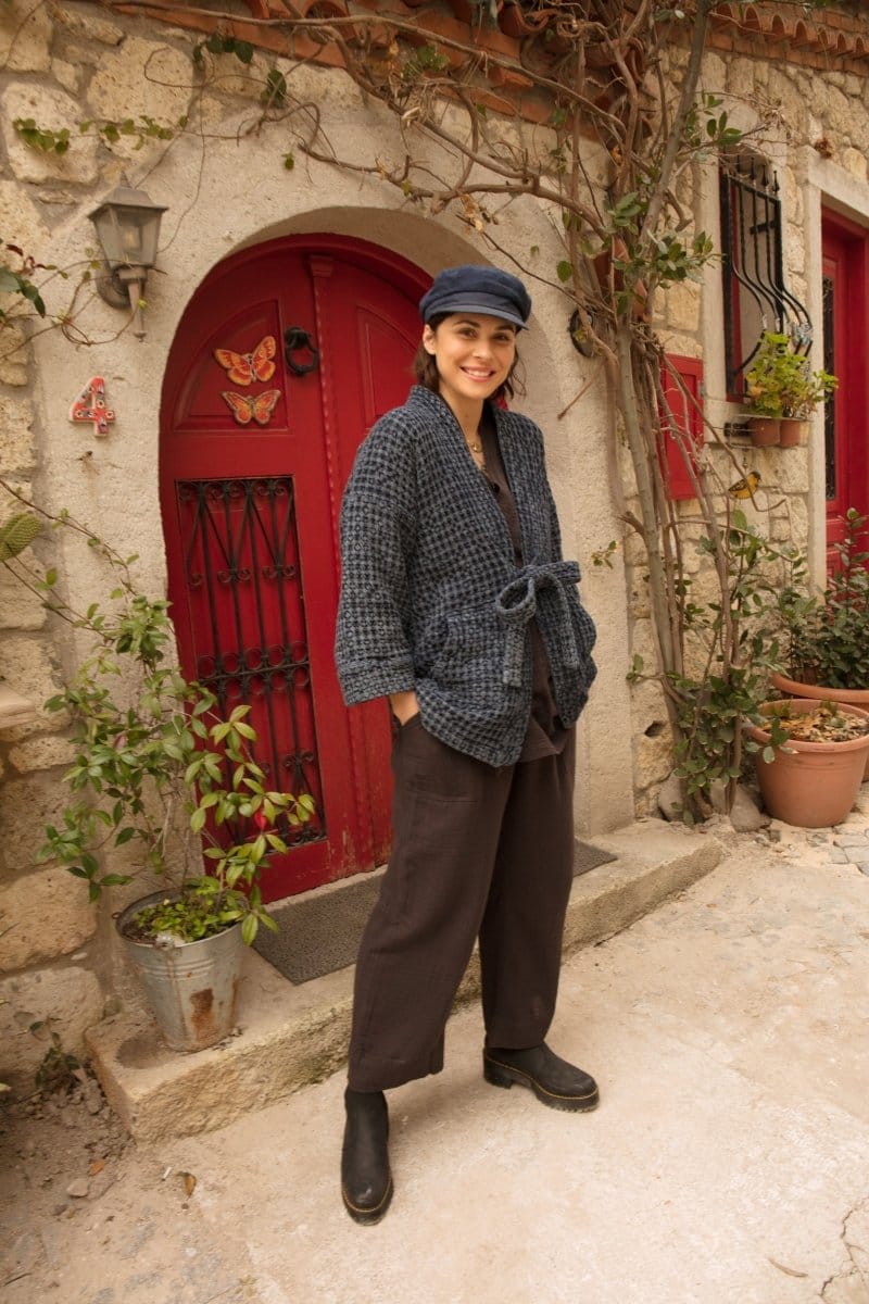 OddBird Loungewear Indigo. / XS The Temel Jacket