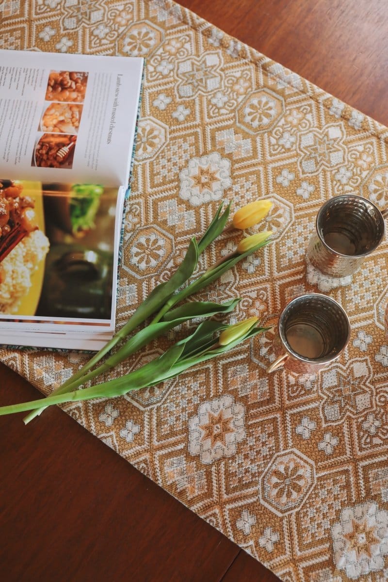 OddBird Accessories The Waste-Not-Want-Not Mosaic Table Runner