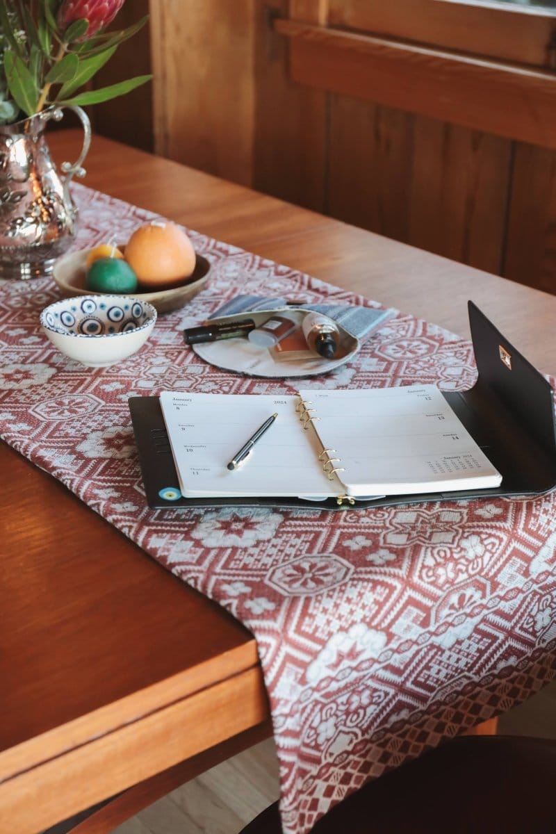 OddBird Accessories The Waste-Not-Want-Not Mosaic Table Runner