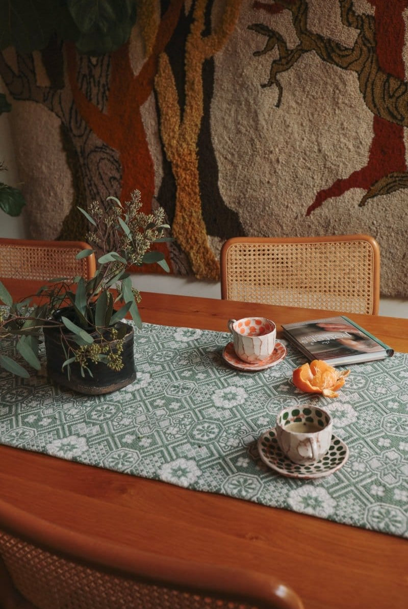 OddBird Accessories The Waste-Not-Want-Not Mosaic Table Runner