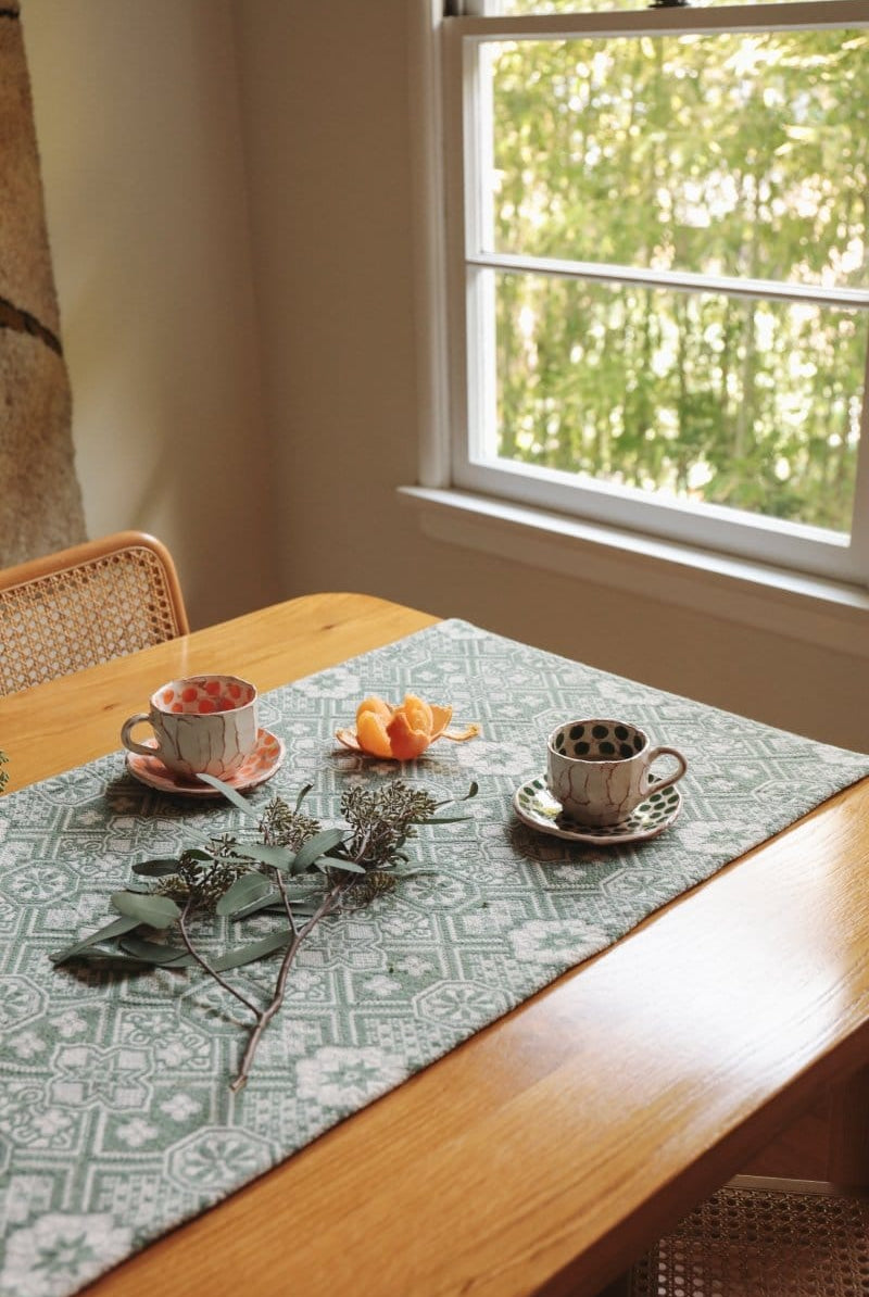 OddBird Accessories The Waste-Not-Want-Not Mosaic Table Runner