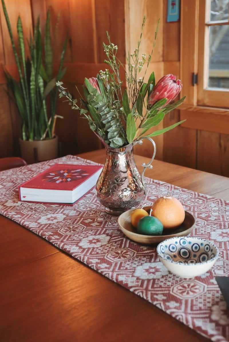 OddBird Accessories The Waste-Not-Want-Not Mosaic Table Runner