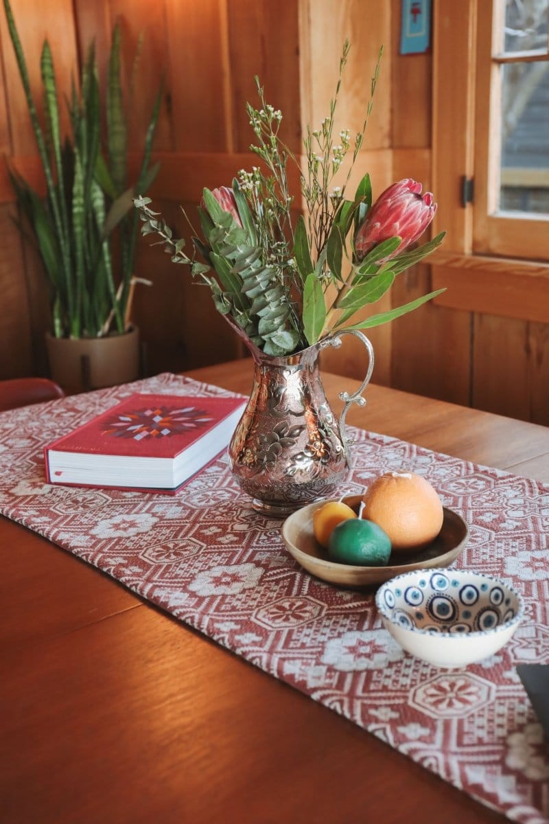 OddBird Accessories The Waste-Not-Want-Not Mosaic Table Runner