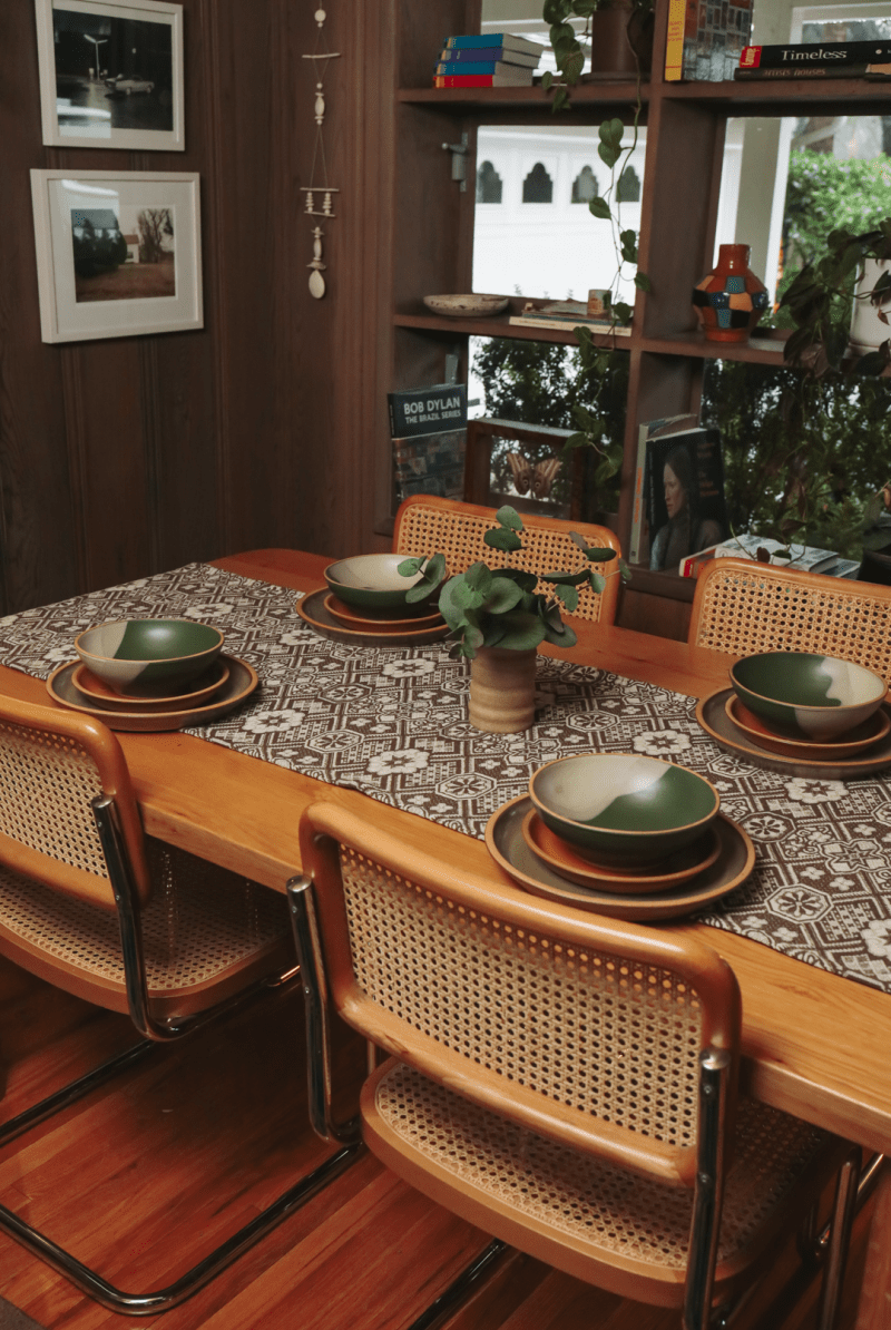 OddBird Accessories The Waste-Not-Want-Not Mosaic Table Runner