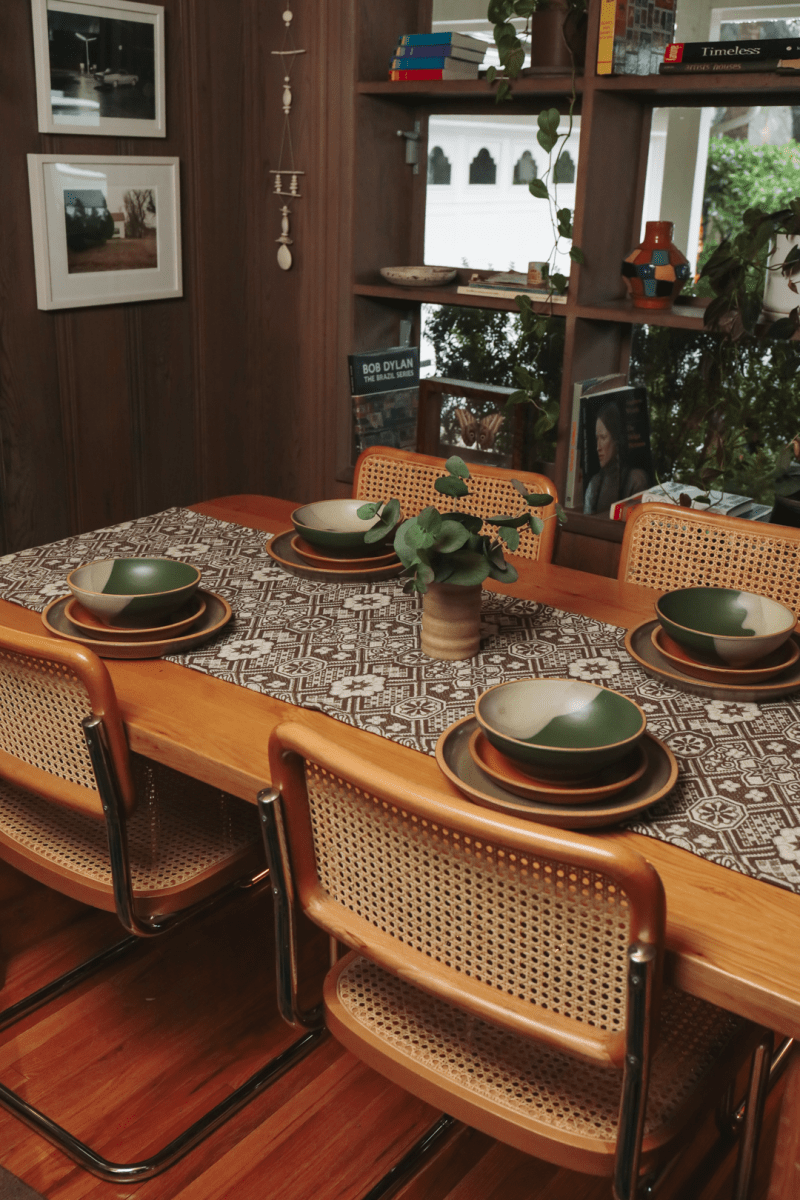 OddBird Accessories The Waste-Not-Want-Not Mosaic Table Runner