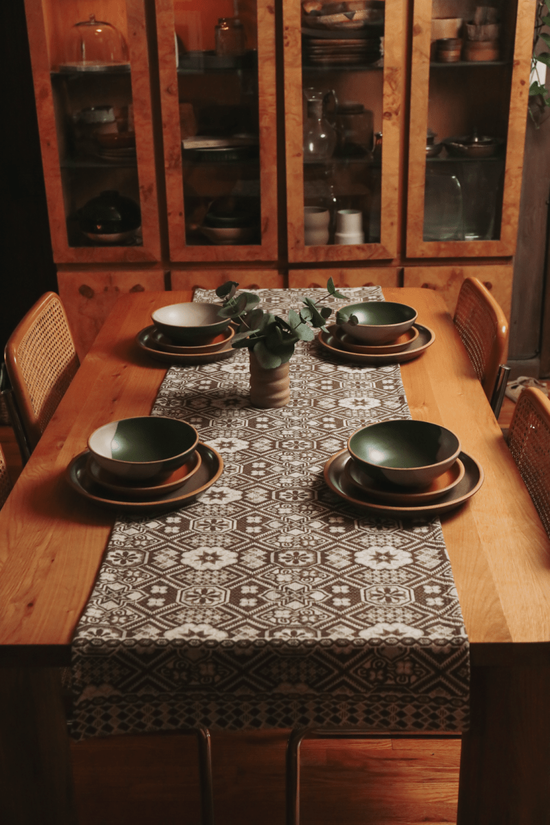 OddBird Accessories The Waste-Not-Want-Not Mosaic Table Runner