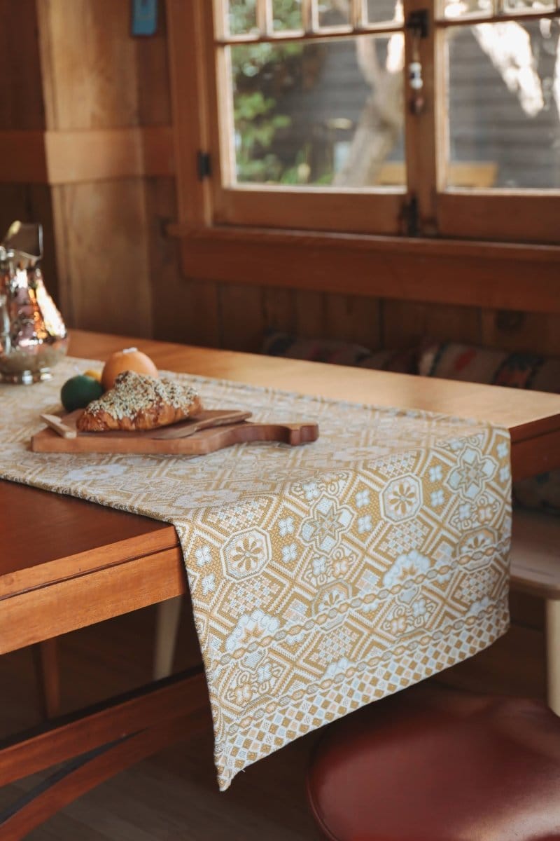 OddBird Accessories The Waste-Not-Want-Not Mosaic Table Runner