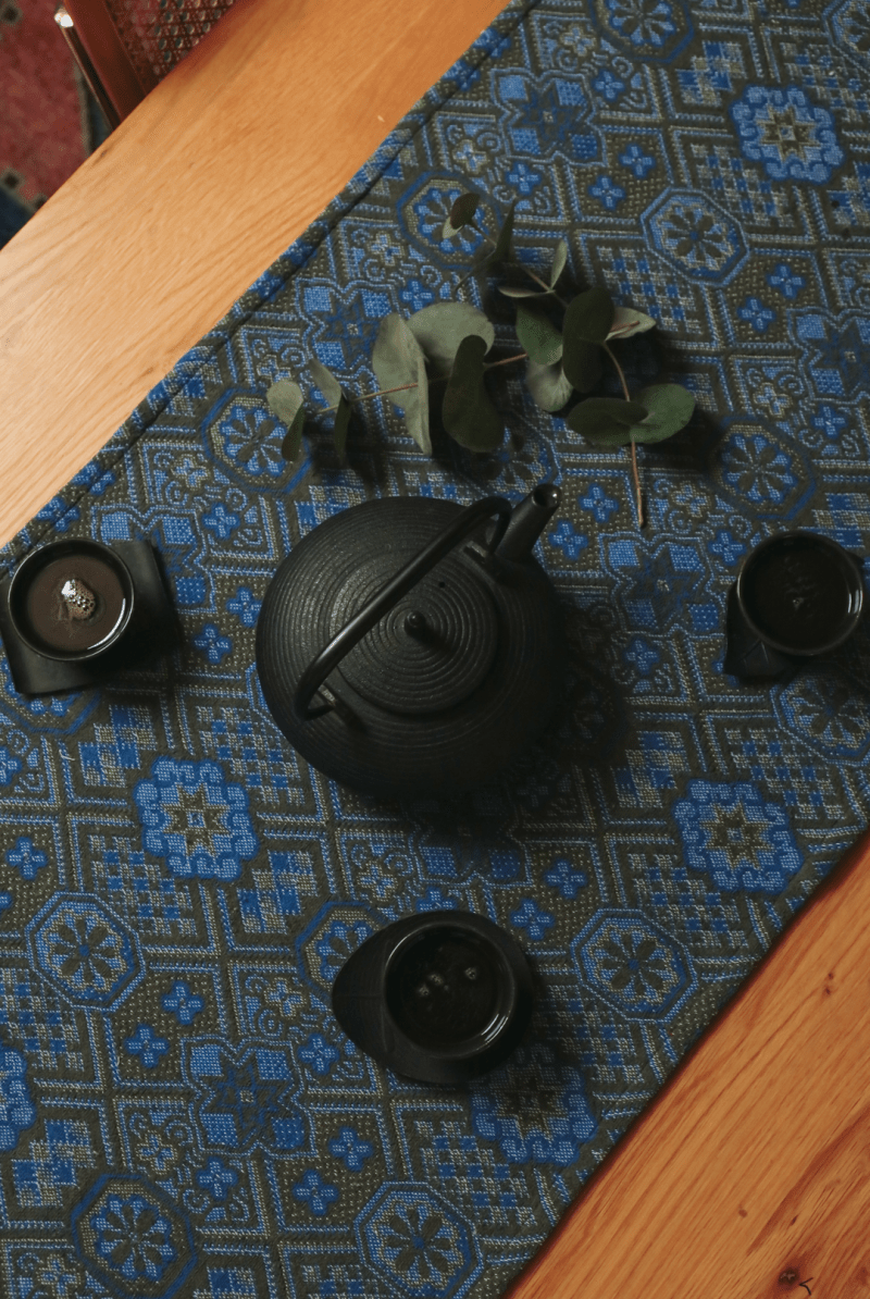 OddBird Accessories Midnight The Waste-Not-Want-Not Mosaic Table Runner