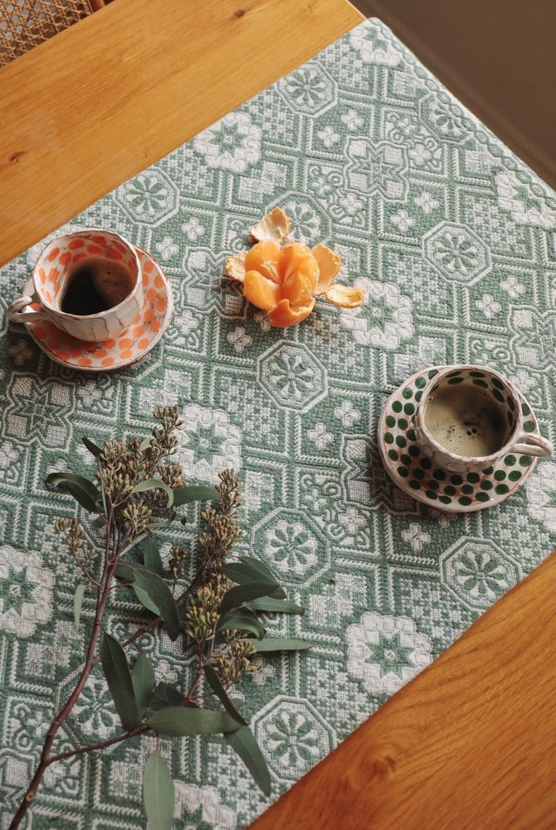 OddBird Accessories The Waste-Not-Want-Not Mosaic Table Runner