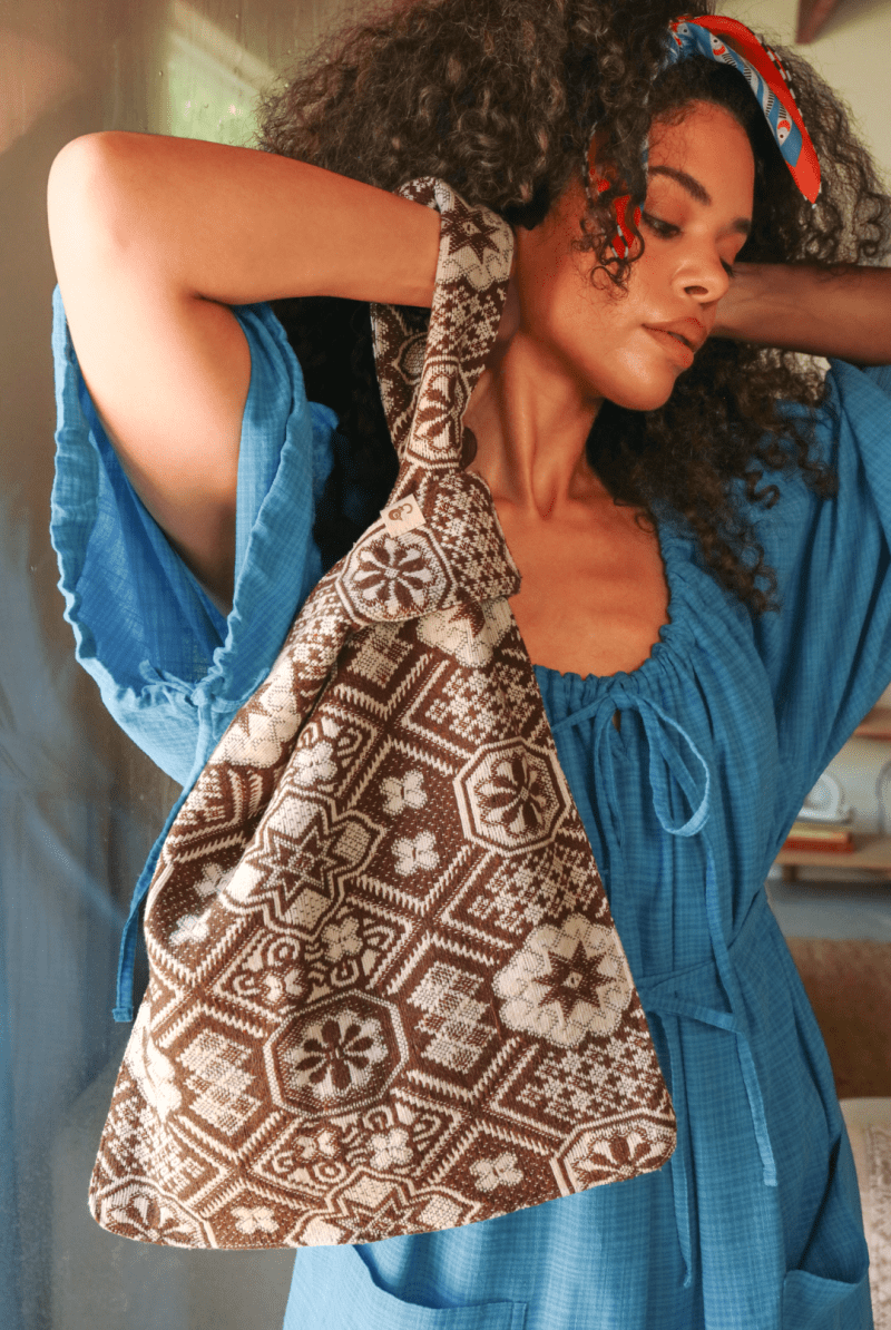 OddBird Co. Waste Not Want Not - Mosaic Loop Bag