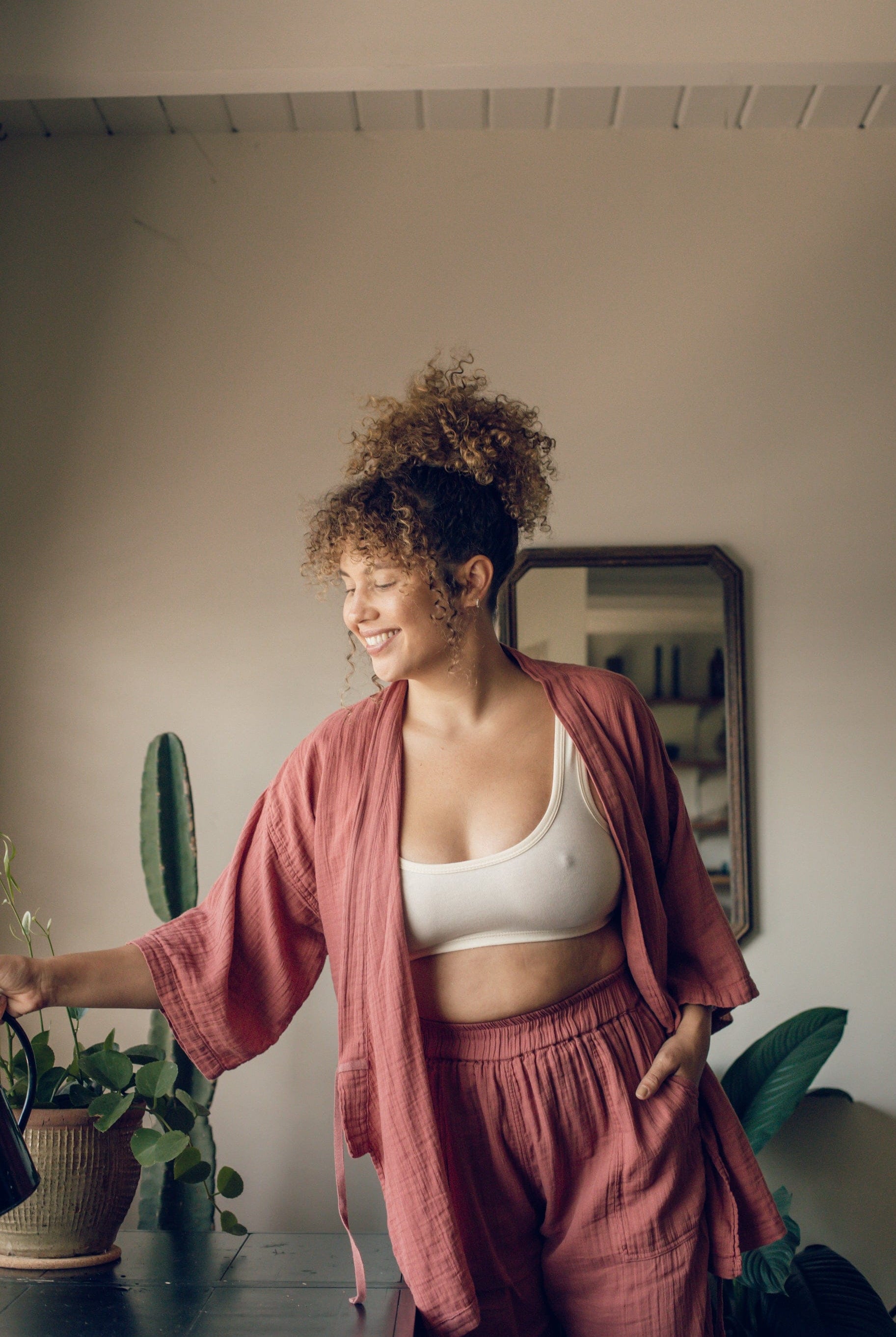OddBird Loungewear Kardeş Loungewear Separates - Canyon Rose