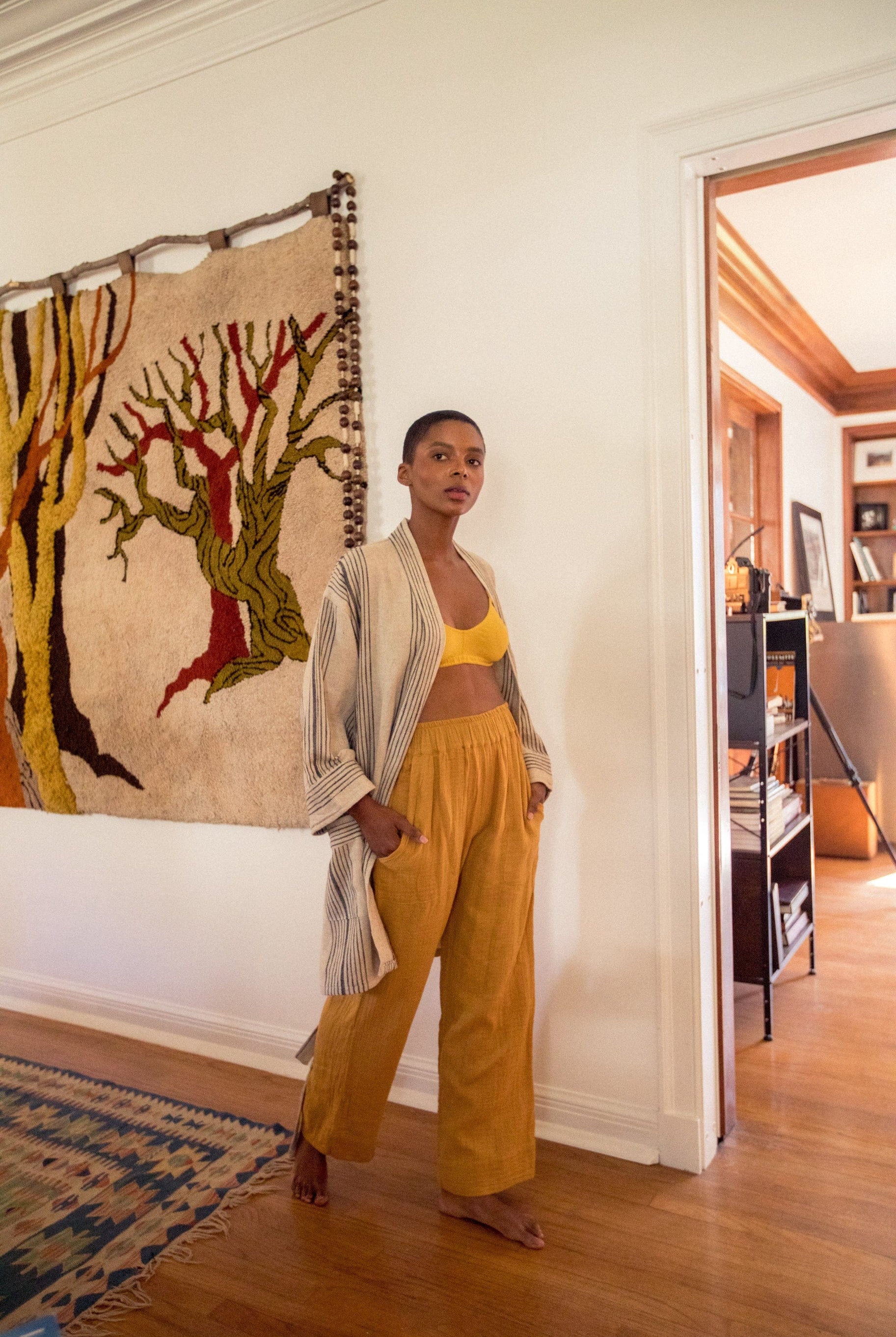 OddBird Loungewear Kardeş Loungewear Separates - Marigold