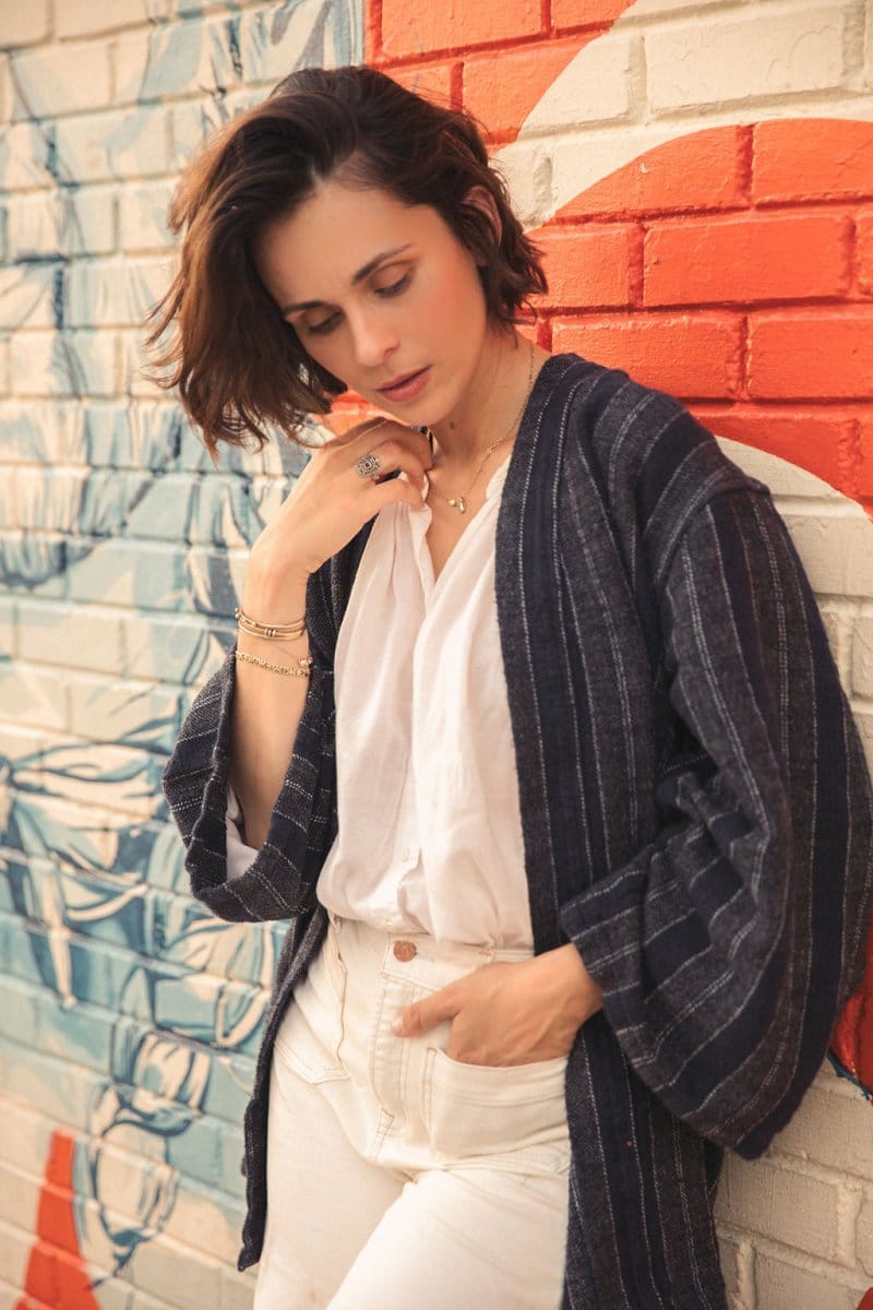 OddBird Robes Asya Kisa-Cut Robe