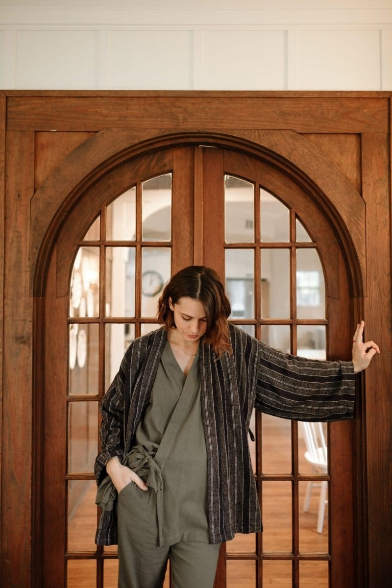 OddBird Robes Asya Kisa-Cut Robe