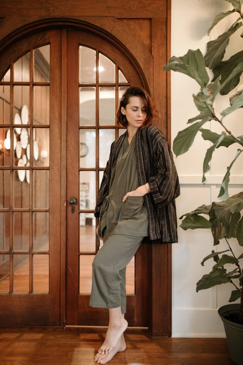 OddBird Robes Asya Kisa-Cut Robe