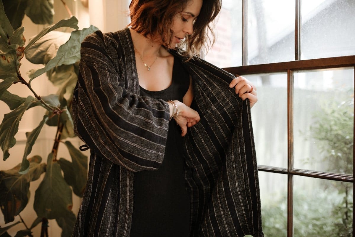 OddBird Robes Asya Kisa-Cut Robe