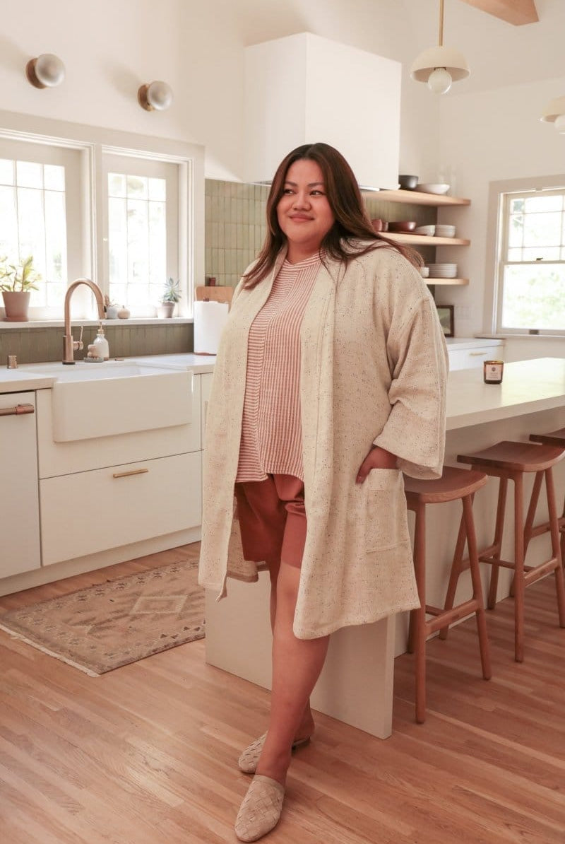 OddBird Robes Dalga Kisa-Cut Robe