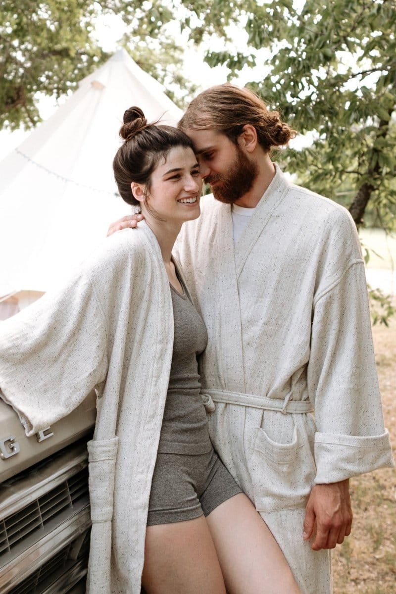 OddBird Robes Dalga Kisa-Cut Robe