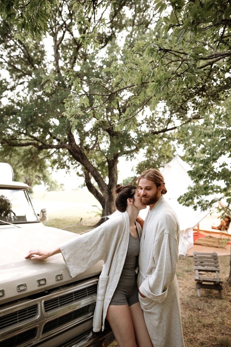 OddBird Robes Dalga Kisa-Cut Robe