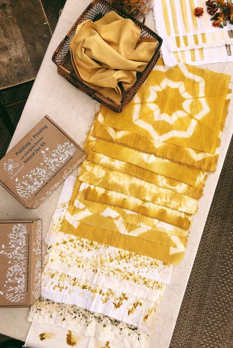 OddBird Accessories Dogwood Dyer Natural Marigold Dye Kit
