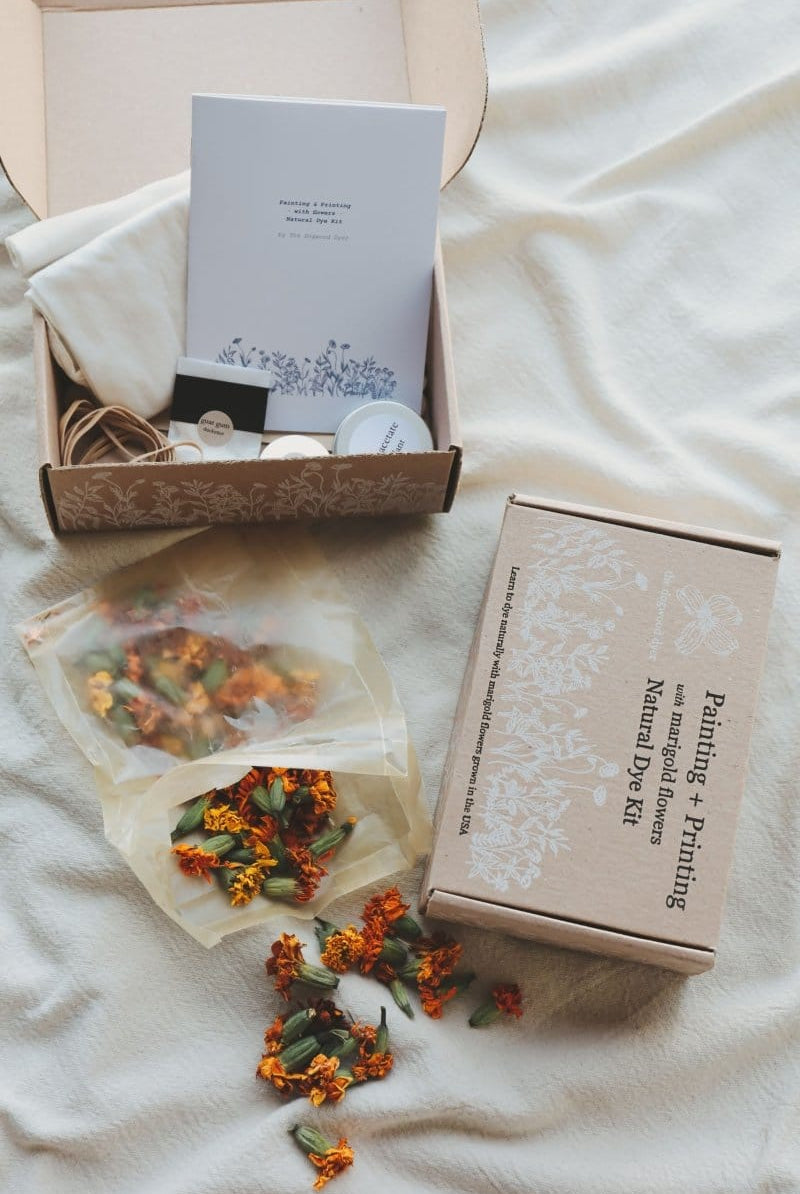OddBird Accessories Dogwood Dyer Natural Marigold Dye Kit