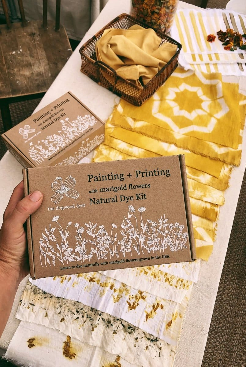 OddBird Accessories Dogwood Dyer Natural Marigold Dye Kit