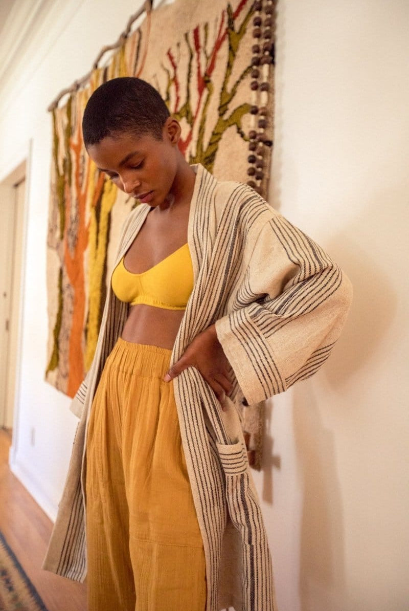 Fener Linen Kisa - Cut Robe - RCFENERSM - OddBird Co.