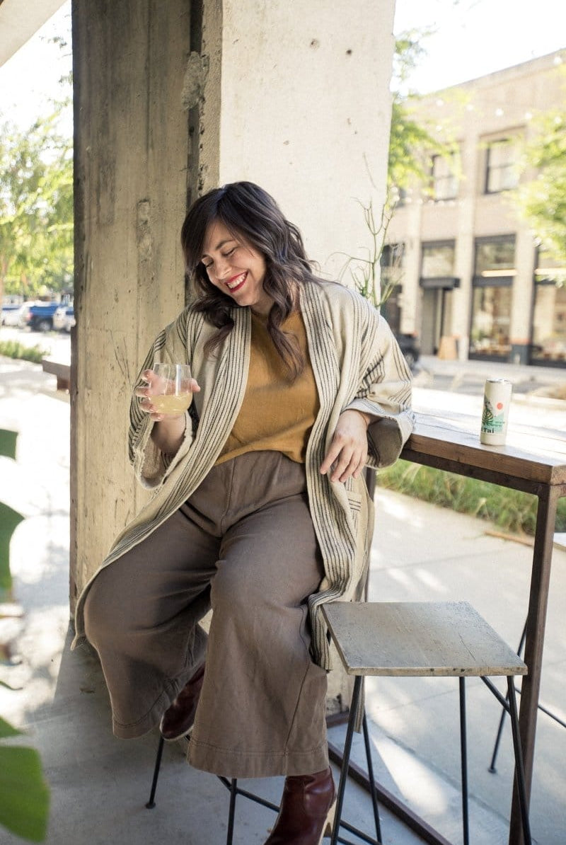 Fener Linen Kisa - Cut Robe - RCFENERSM - OddBird Co.