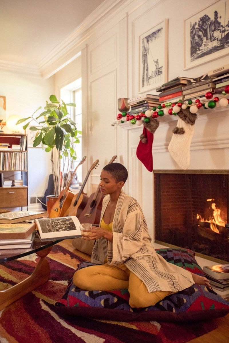 Fener Linen Kisa - Cut Robe - RCFENERSM - OddBird Co.