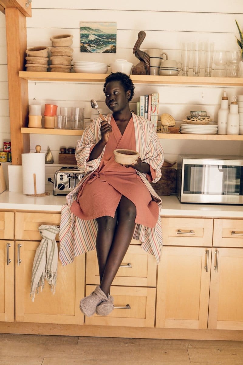 OddBird Footwear Taupe / S (fits sizes 5/6/7) Handmade Patik - Traditional Crocheted Bootie