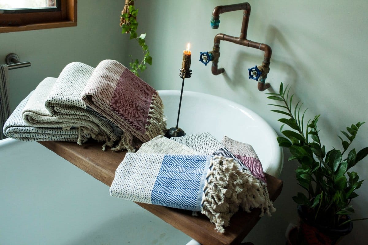OddBird Towels Hazal Handwoven Towel Collection