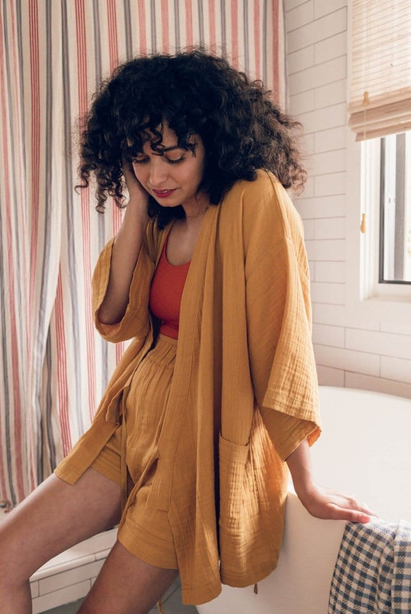 OddBird Loungewear Marigold / XS Kardeş Loungewear Shorts