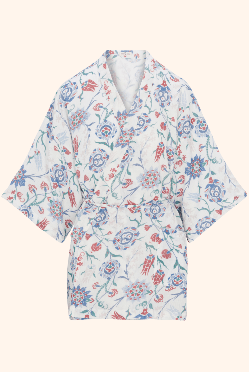 OddBird Loungewear Kardeş Şile Loungewear Separates - Lale Print