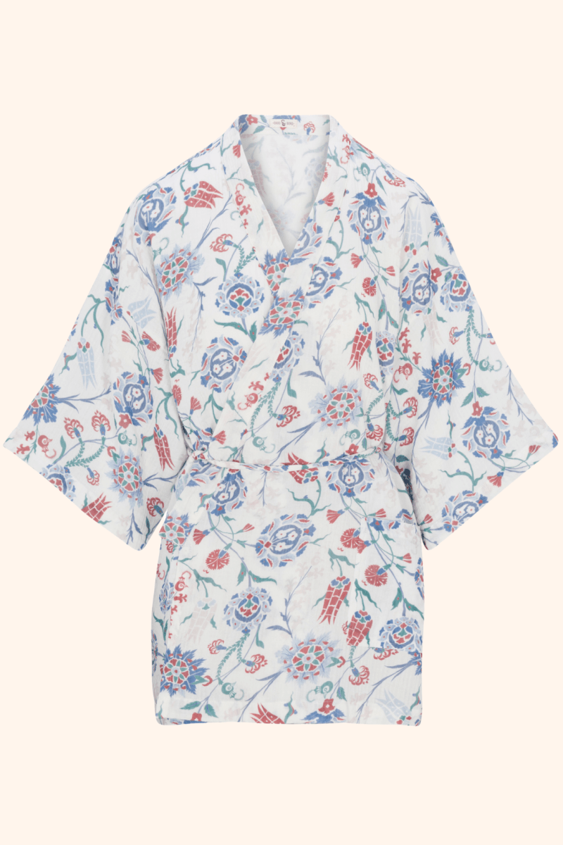 OddBird Loungewear Kardeş Şile Loungewear Separates - Lale Print