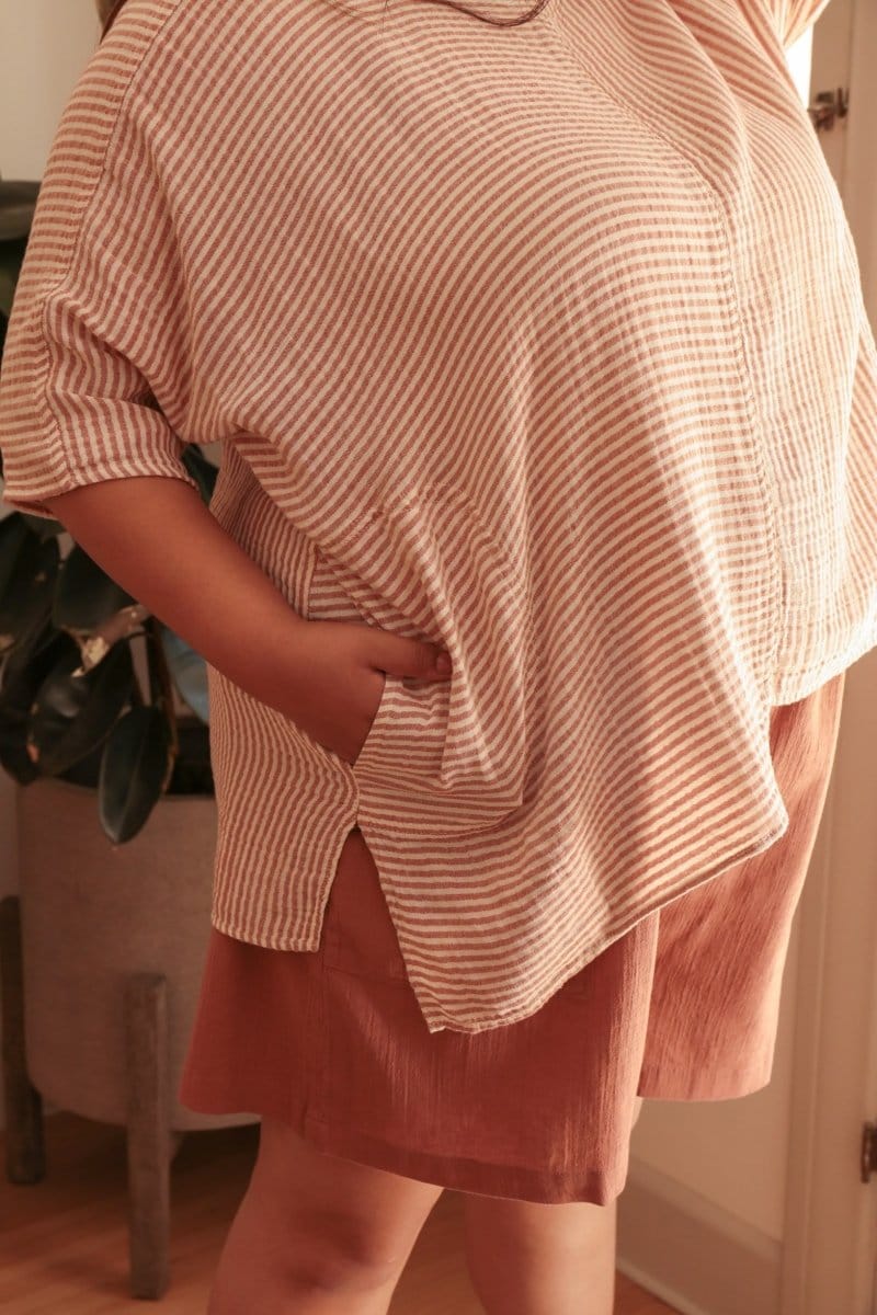 OddBird Loungewear Kardeş Şile Loungewear Shorts