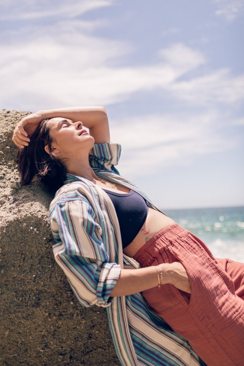 Limited Edition Turkuaz Handwoven Towel - TCTURKBT - OddBird Co.